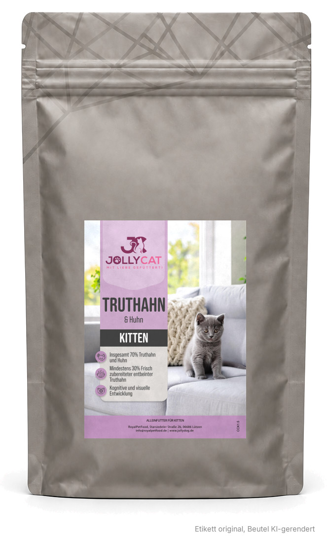 JollyCat Truthahn & Huhn für Kitten